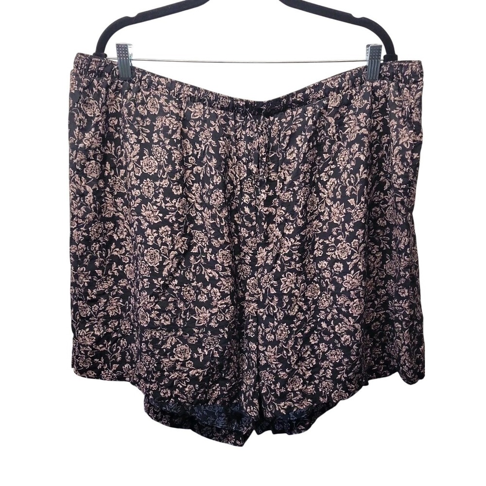 Torrid Floral Shorts Size 3X Lightweight Pockets Casual Comfortable